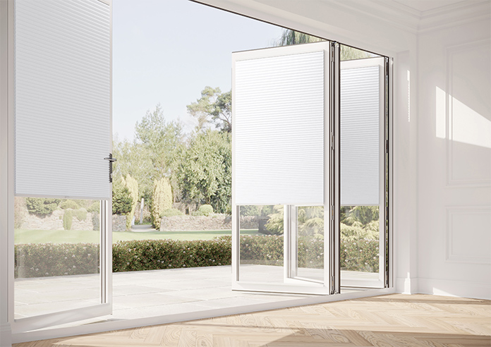 Obscura, Crystal White - Stick Fit Honeycomb Blind - Image 12